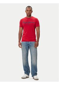 Pepe Jeans T-Shirt Original Stretch N PM5010132 Czerwony Regular Fit. Kolor: czerwony. Materiał: bawełna #4
