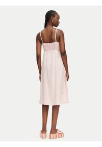 Roxy Sukienka letnia Rosie ERJWD03871 Różowy Regular Fit. Kolor: różowy. Materiał: bawełna. Sezon: lato #6