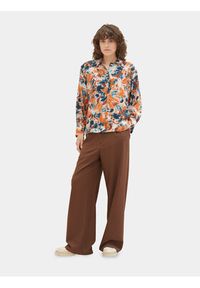 Tom Tailor Koszula 1037889 Kolorowy Regular Fit. Materiał: wiskoza. Wzór: kolorowy #2