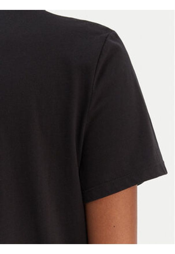 DKNY Sport T-Shirt DP6T1557 Czarny Relaxed Fit. Kolor: czarny. Materiał: bawełna. Styl: sportowy