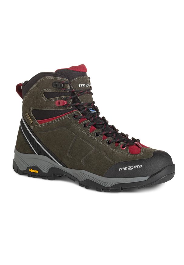 TREZETA - Buty trekkingowe męskie Trezeta DRIFT WP. Kolor: czerwony, brązowy, wielokolorowy