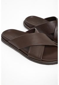 PAUL & SHARK - Klapki męskie skórzane PAUL&SHARK. Materiał: skóra #2