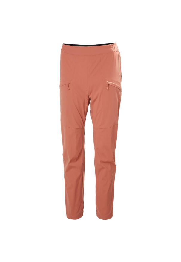 Damskie spodnie wodoodporne Helly Hansen Vinda Light Tur. Kolor: brązowy. Sezon: lato. Sport: turystyka piesza
