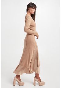 Twinset Milano - Sukienka z wełną TWINSET. Materiał: wełna #3