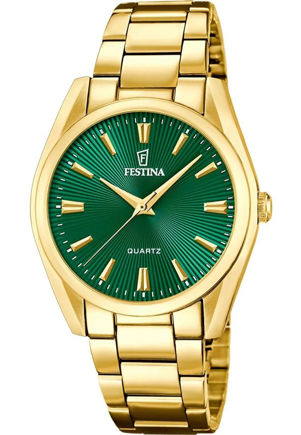 Zegarek Festina Zegarek damski Festina F20640-B złoty. Kolor: złoty
