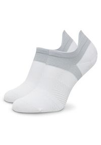 Under Armour Zestaw 3 par niskich skarpet unisex UA ArmourDry® Run 1386237 Biały. Kolor: biały. Materiał: materiał, poliester. Sport: bieganie #4