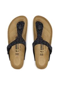 Birkenstock Japonki Gizeh 1032082 Czarny. Kolor: czarny. Materiał: skóra #5