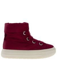 Buty damskie Converse Chuck Taylor All Star Elements Boot A14274C - bordowe. Kolor: czerwony. Materiał: materiał, polar, poliester, guma. Szerokość cholewki: normalna. Model: Converse All Star #1