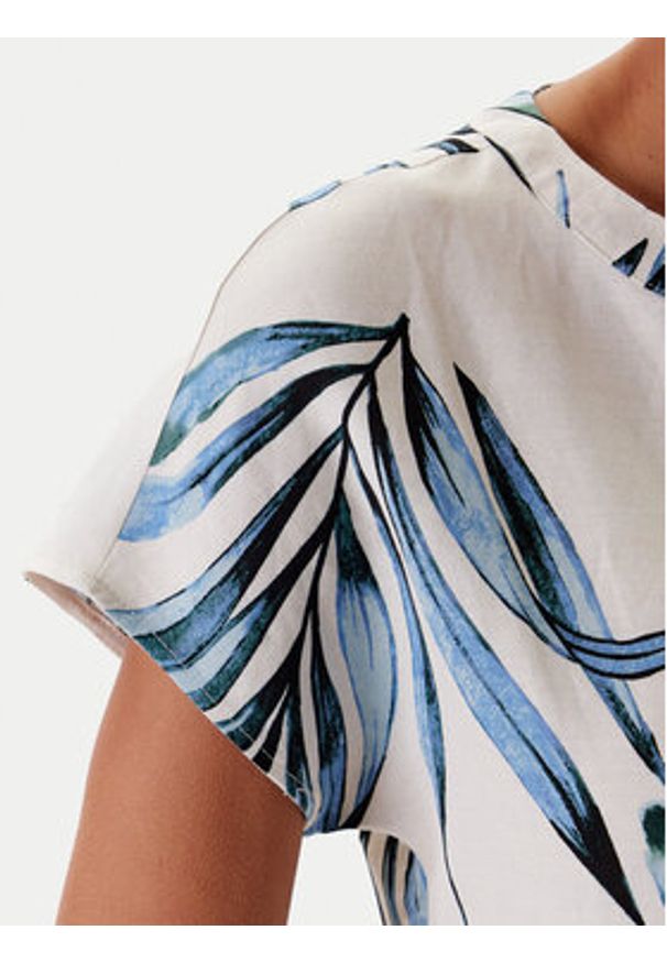 Tatuum Bluzka Sarakino 1 T2509.049 Beżowy Regular Fit. Kolor: beżowy. Materiał: wiskoza