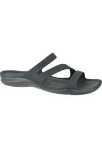 Buty do chodzenia damskie Crocs Swiftwater Sandal. Okazja: na randkę. Kolor: zielony, wielokolorowy, czarny, brązowy. Materiał: guma, materiał, syntetyk
