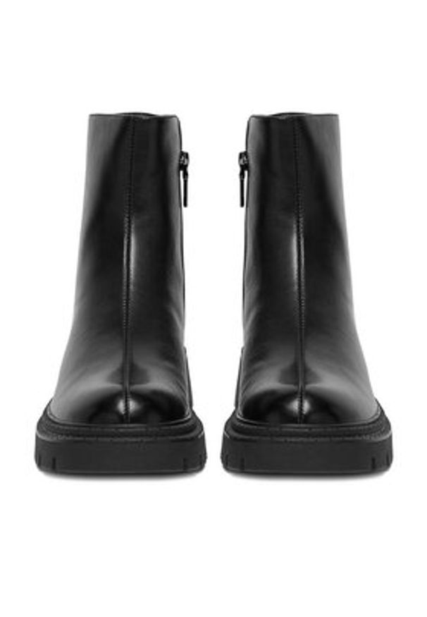 Badura Botki C-ANAHI-MX01415-2 Czarny. Kolor: czarny. Materiał: skóra