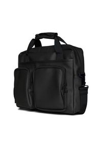 Rains Torba Texel Tech Bag W3 14250 Czarny. Kolor: czarny. Materiał: materiał #3
