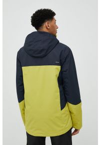 Rip Curl kurtka Pinnacle kolor zielony. Kolor: zielony. Materiał: materiał. Długość: krótkie. Sezon: zima #2