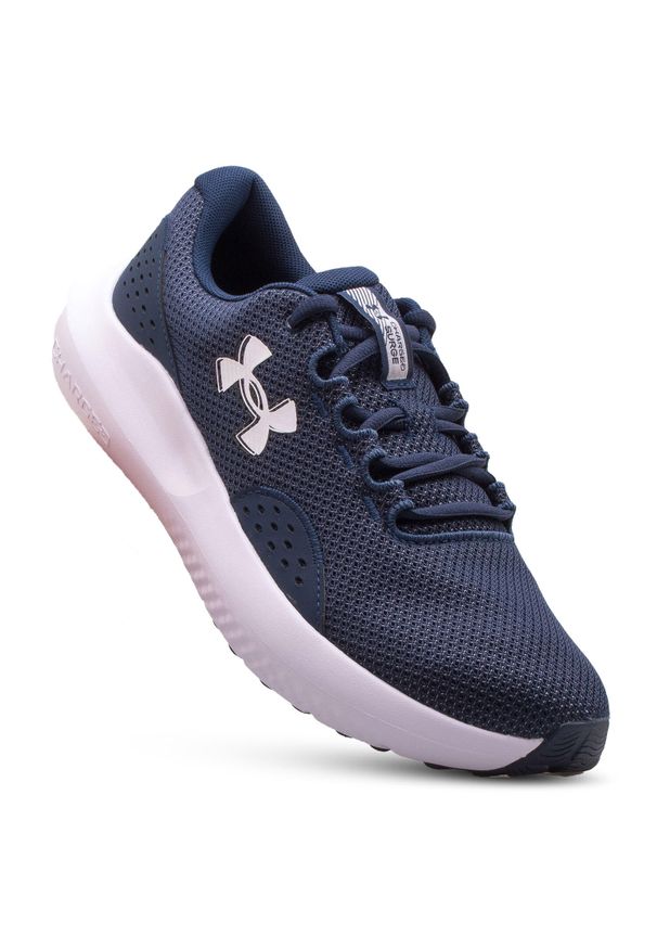 Under Armour - Buty do biegania męskie UNDER ARMOUR Surge 4. Kolor: zielony, niebieski, wielokolorowy. Sport: bieganie