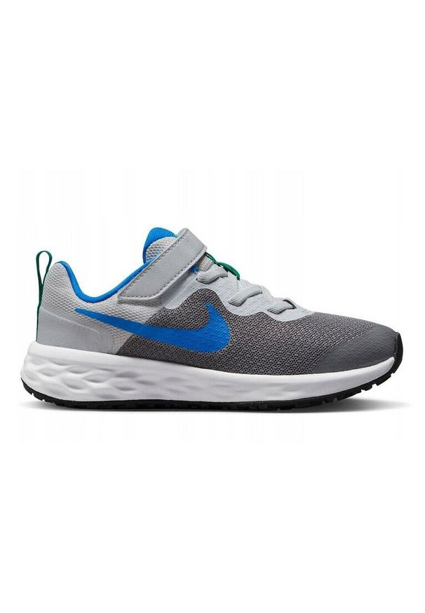 Buty Dziecięce Nike Revolution 6 Nn Psv. Kolor: szary. Model: Nike Revolution. Sport: turystyka piesza