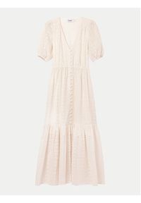 Desigual Sukienka letnia Ottawa 24SWVW05 Biały Regular Fit. Kolor: biały. Materiał: bawełna. Sezon: lato #4