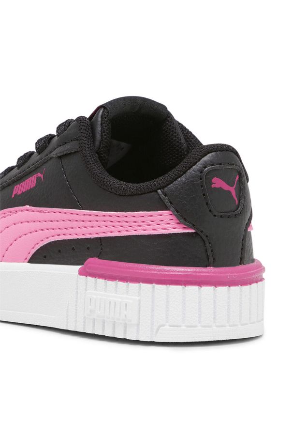 Puma - Niemowlęce sneakersy Carina 2.0 AC PUMA. Kolor: czarny, różowy, wielokolorowy. Sport: turystyka piesza