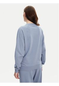 TOMMY HILFIGER - Tommy Hilfiger Bluza UW0UW05792 Niebieski Regular Fit. Kolor: niebieski. Materiał: bawełna #3
