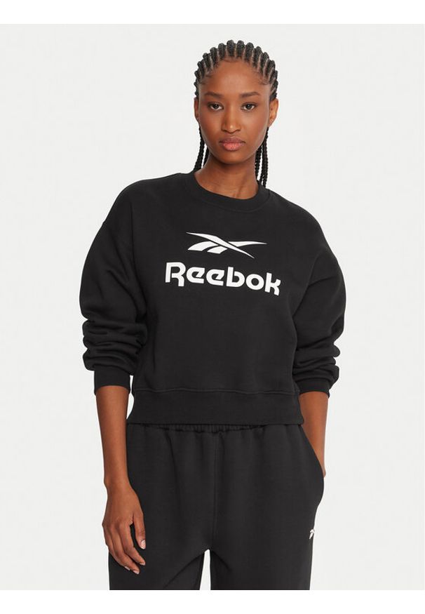 Reebok Bluza Reebok X Ewa Chodakowska RK25318CCW Czarny Regular Fit. Kolor: czarny. Materiał: syntetyk