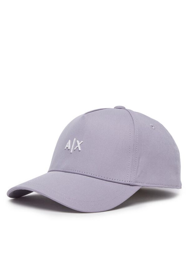 Armani Exchange Czapka z daszkiem 954112 CC571 UA047 Fioletowy. Kolor: fioletowy. Materiał: materiał, bawełna