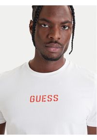 Guess T-Shirt U6GM01 K6YW1 Biały Regular Fit. Kolor: biały. Materiał: bawełna #3