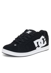 DC Sneakersy NET 302361-BLW Czarny. Kolor: czarny. Materiał: materiał #6
