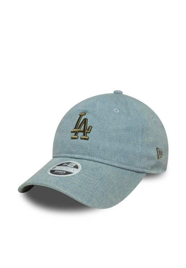 New Era Czapka z daszkiem LA Dodgers Womens MLB 9TWENTY 60667479 Niebieski. Kolor: niebieski. Materiał: materiał, bawełna