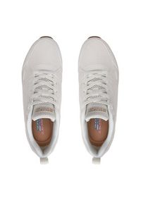 skechers - Skechers Sneakersy Bobs Sparrow 2.0-Retro Clean 117268/OFWT Biały. Kolor: biały. Materiał: materiał, mesh #3