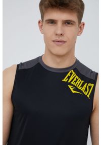EVERLAST - Everlast t-shirt treningowy Orion kolor czarny. Kolor: czarny. Materiał: materiał #5