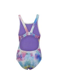 Adidas - Strój kąpielowy dla dziewczynki adidas Disney Tie Dye Daisy Duck. Kolor: żółty, wielokolorowy, różowy, fioletowy. Wzór: motyw z bajki