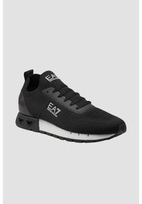 EA7 Emporio Armani - EA7 Czarne sneakersy. Kolor: niebieski #7