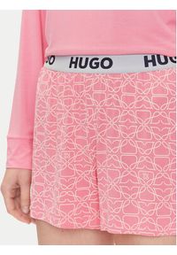 Hugo - HUGO Szorty piżamowe Unite 50490704 Różowy Relaxed Fit. Kolor: różowy. Materiał: wiskoza #3