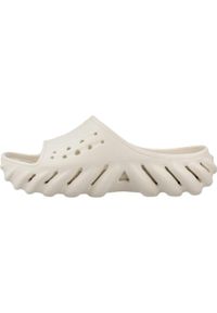 Klapki Crocs Model Echo Slide Kolor Beżowy. Kolor: beżowy. Materiał: materiał, syntetyk