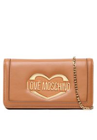 Love Moschino - Torebka LOVE MOSCHINO. Kolor: brązowy #1