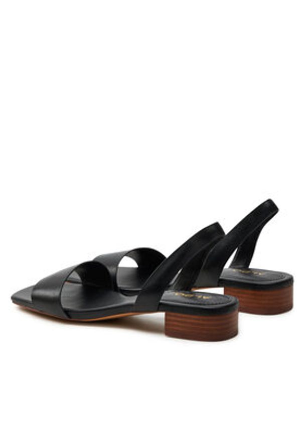Aldo Sandały Dorenna 13578728 Czarny. Kolor: czarny. Materiał: skóra