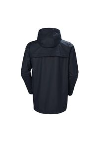 Kurtka uniwersalna męska Helly Hansen Moss Rain Coat. Typ kołnierza: kaptur. Kolor: niebieski