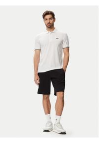 BOSS Polo Game 1 50564785 Biały Slim Fit. Typ kołnierza: polo. Kolor: biały. Materiał: syntetyk #4