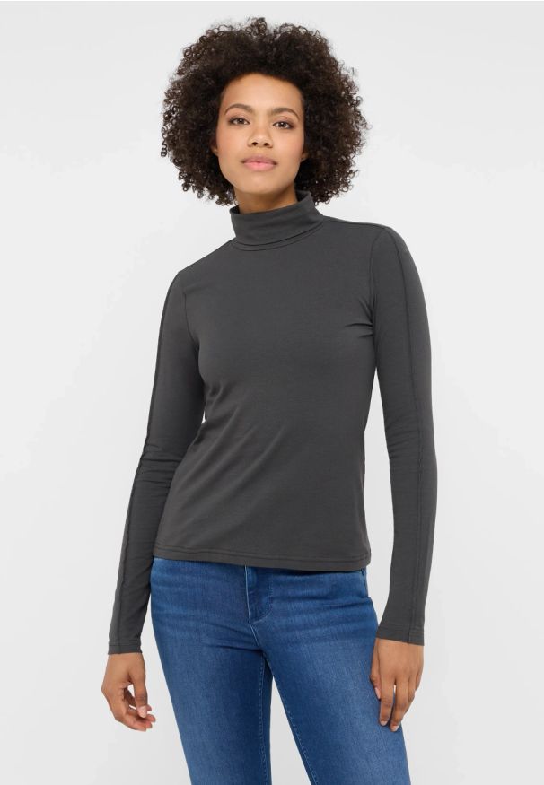 Damski Longsleeve Mustang Style Shiloh Pirate Black 1015944 4088. Długość rękawa: długi rękaw