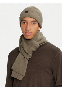 Jack & Jones Zestaw Szalik i Czapka 12163827 Zielony. Kolor: zielony. Materiał: akryl #1