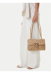 Pinko - PINKO Torebka Love Puff Classic Cl PE 25 PLTT 100038 A2C8 Beżowy. Kolor: beżowy