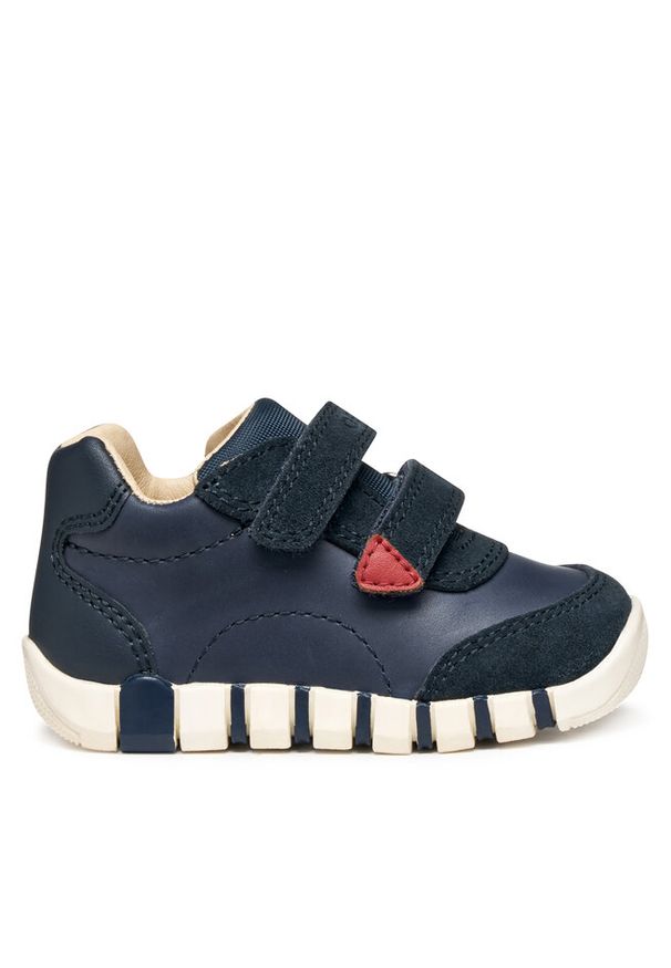 Sneakersy Geox. Kolor: niebieski