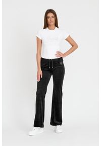 Juicy Couture - JUICY COUTURE Biały damski t-shirt Retroshrunken Tee, Rozmiar M. Kolor: biały #5