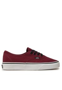 Vans Tenisówki Authentic VN000QER5U8 Bordowy. Kolor: czerwony. Materiał: materiał