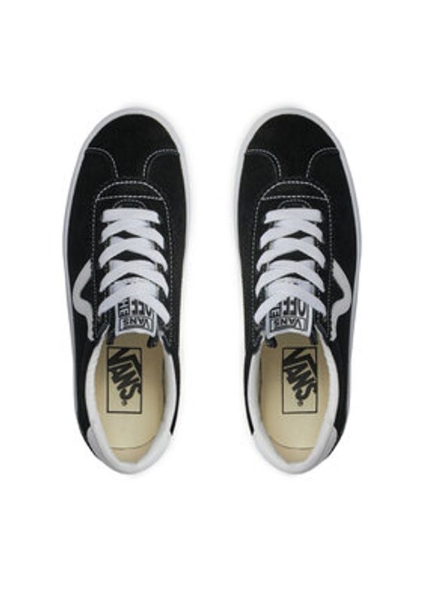 Vans Tenisówki Sport Low VN000CQRBZW1 Czarny. Kolor: czarny. Materiał: zamsz, skóra. Styl: sportowy