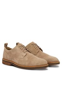 Clarks Półbuty Aldwin Lace 26186449 Szary. Kolor: szary. Materiał: zamsz, skóra #3