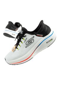 skechers - Buty sportowe wygodne SLIP-INS męskie Skechers Go Run. Okazja: na co dzień. Kolor: czarny, biały, wielokolorowy. Model: Skechers Sport. Sport: bieganie