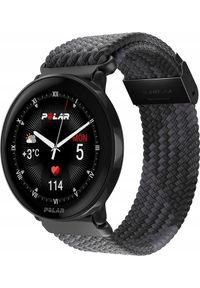 POLAR - Polar Ignite 3 S-L, black/black braided. Materiał: polar