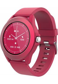 FOREVER - Smartwatch Forever Colorum CW-300 Czerwony. Rodzaj zegarka: smartwatch. Kolor: czerwony