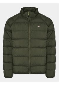 Tommy Jeans Kurtka przejściowa Essential DM0DM17984 Zielony Regular Fit. Kolor: zielony. Materiał: syntetyk