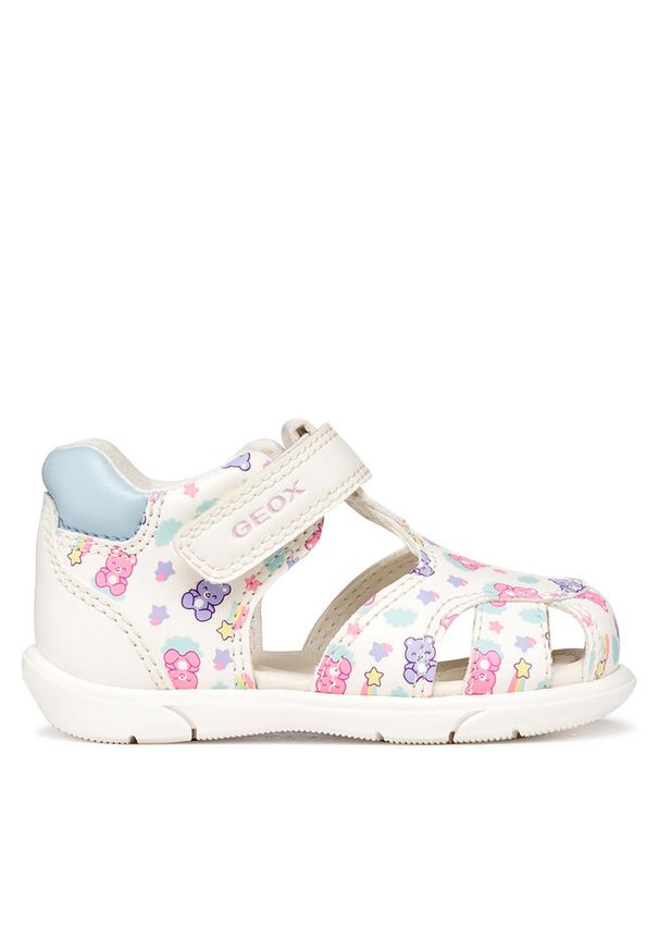 Sandały Geox. Kolor: biały